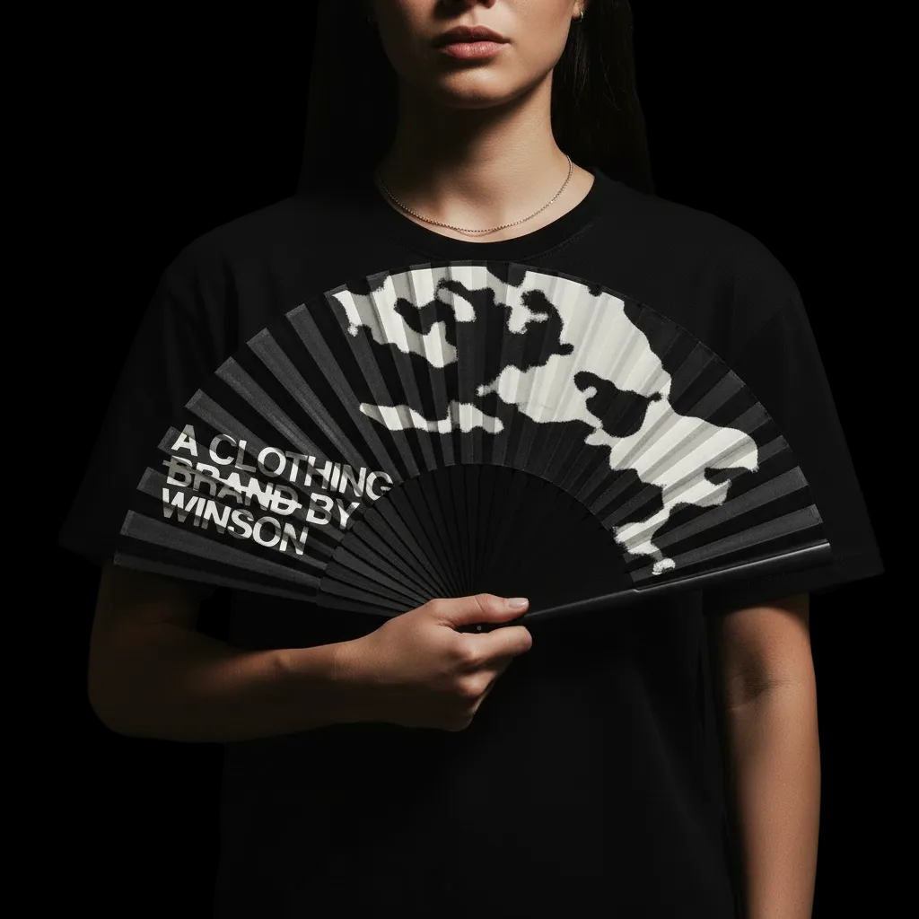 A Clothing Brand By Winson Hand Fan